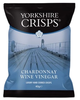 Yorkshire Crisps Chardonnay Wine Vinegar 40g